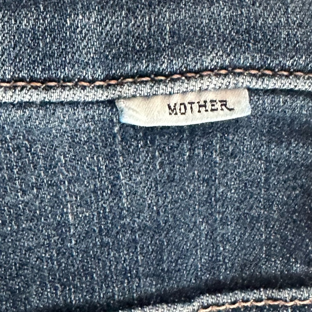 MOTHER The Insider Crop Step Fray in girl crush size 26 - Picture 9 of 10
